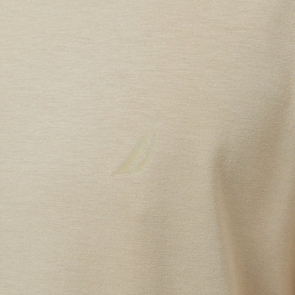 Nautica Erkek Bej Regular Fit T-shirt
