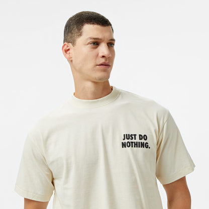 Market Just Do Nothing Fall Erkek Krem T-shirt