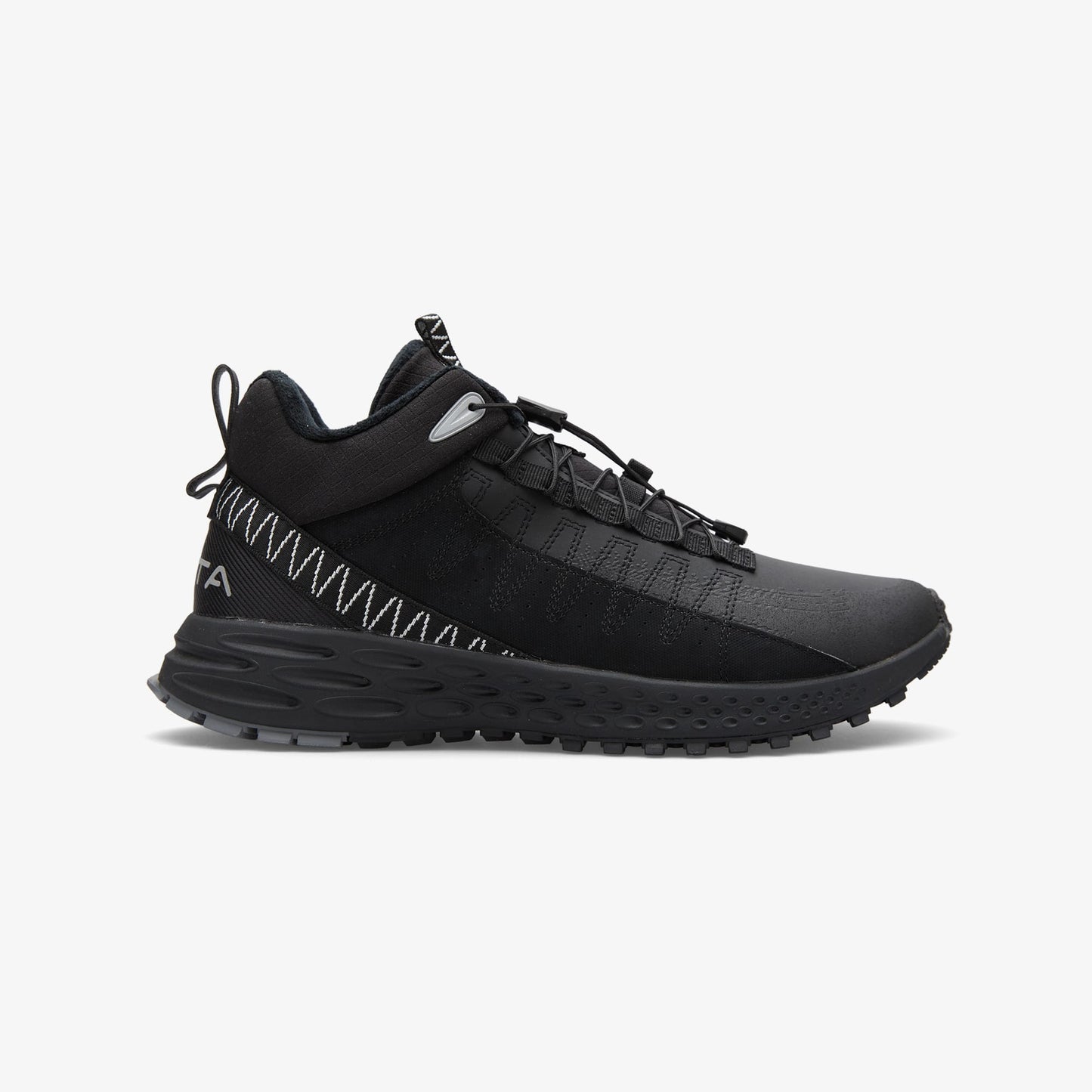 Anta Wild Run Fleece Mid Cut Erkek Siyah Günlük Ayakkabı
