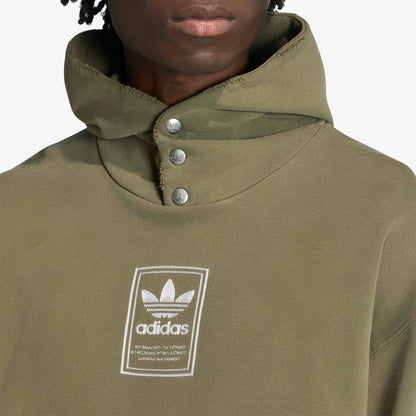 Adidas Elevated Grafik Hd Erkek Bej Sweatshirt