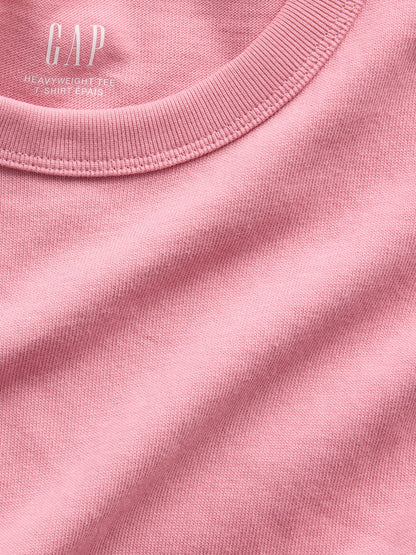 Açık Pembe Heavyweight Relaxed T-shirt