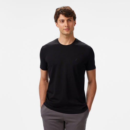 Nautica Erkek Siyah Classic Fit T-shirt