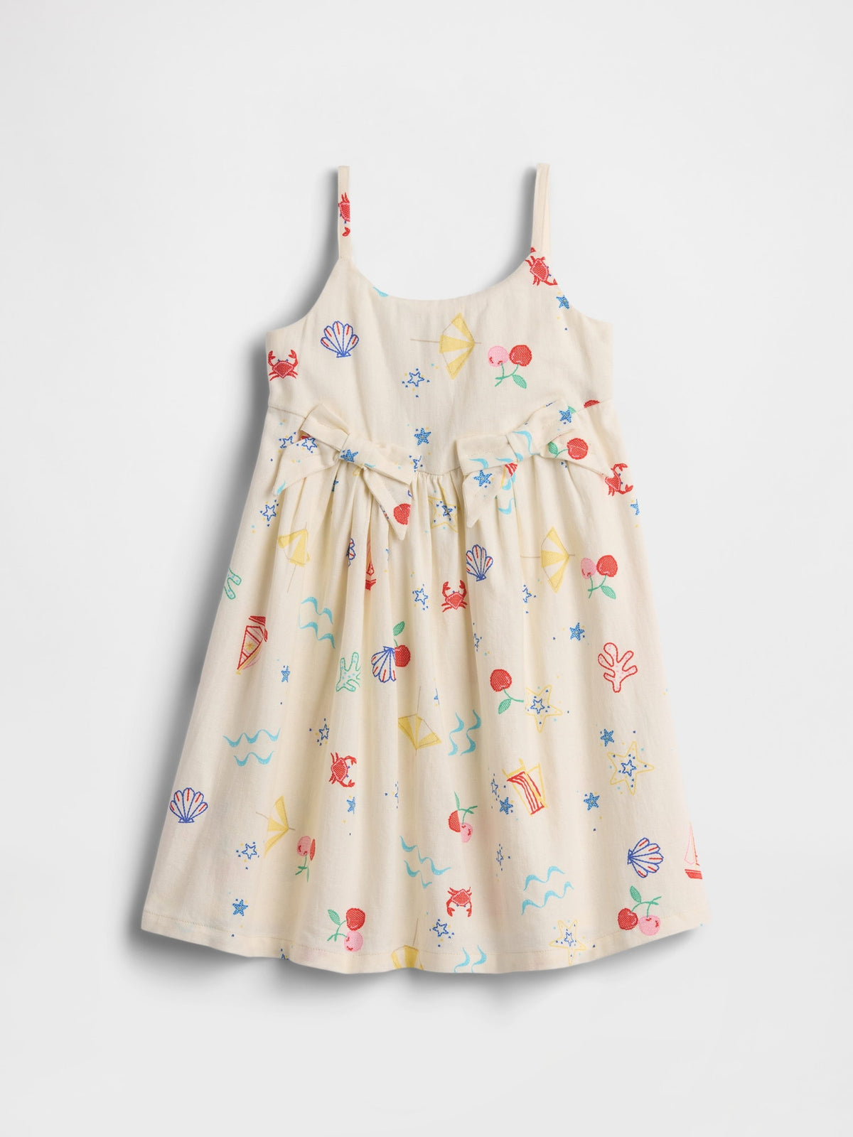 Krem Babygap Fiyonk Elbise