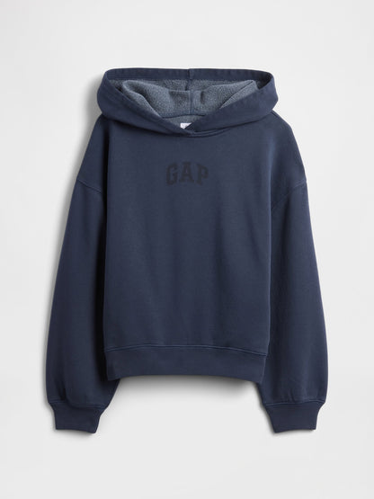 Koyu Mavi Relaxed Gap Logo Sweatshirt