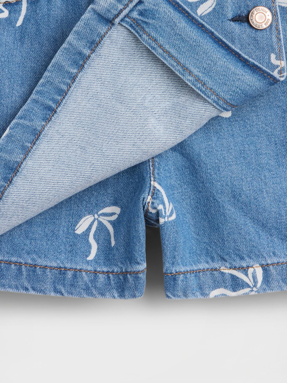 Mavi Denim Şort Etek