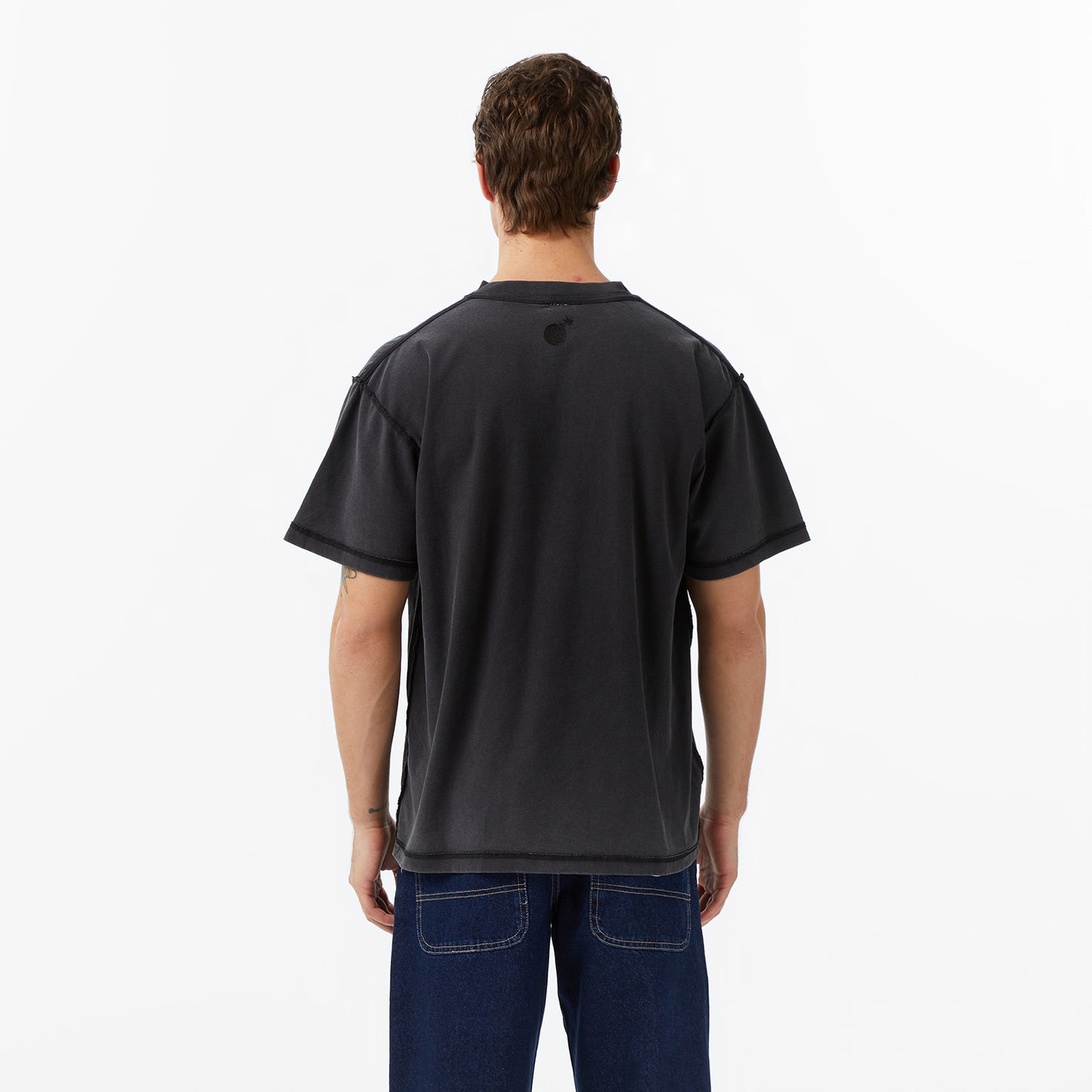 The Hundreds Reverse Bar Erkek Siyah T-shirt