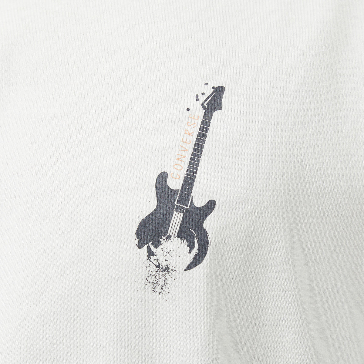 Converse Regular Fit Erkek Krem T-shirt