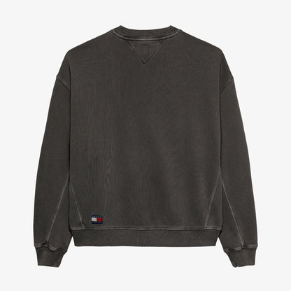 Tommy Hilfiger Jeans 90s Gmd New Classics Crew Erkek Siyah Sweatshirt