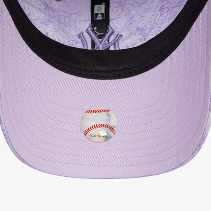 New Era Floral New York Yankees Kadın Mor Şapka