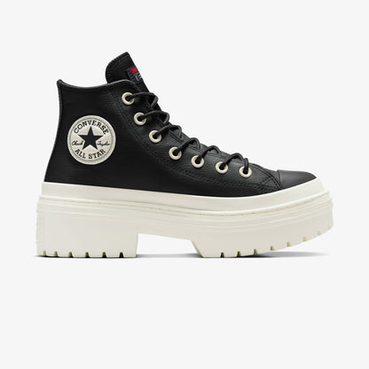 Converse Chuck Taylor All Star Lugged Heel Unisex Siyah Deri Platform Bot