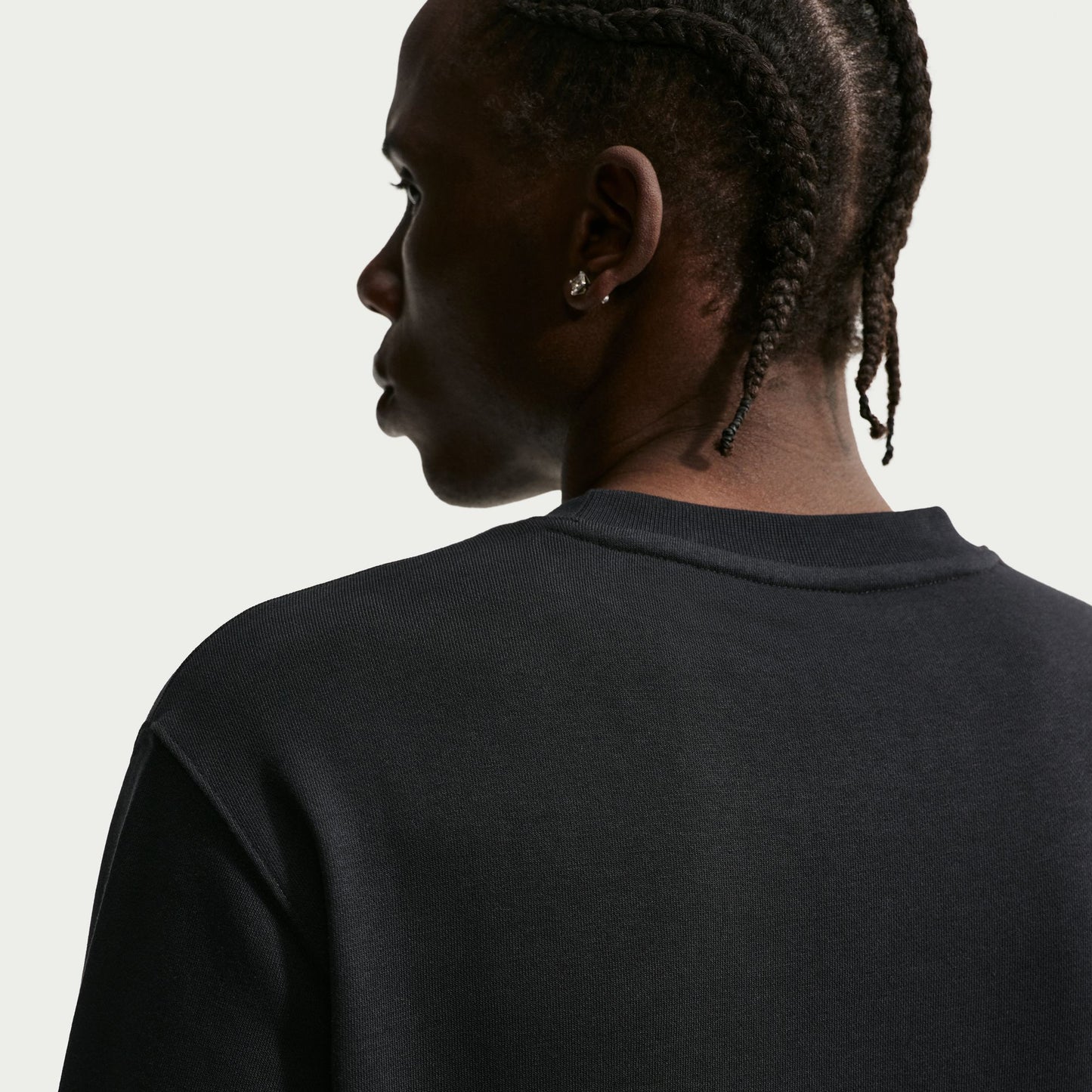 Nike Club Ft Crew Futbol Erkek Siyah T-shirt