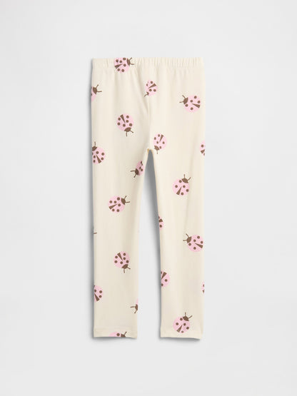 Kırık Beyaz Babygap Pull-on Stretch Jersey Taytları