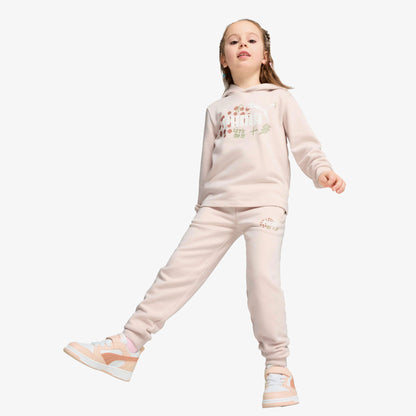 Puma Ess+ Fc Çocuk Pembe Eşofman Altı