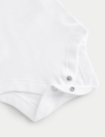 Saf Pamuklu 7'li Bodysuit (0-3 Yaş)