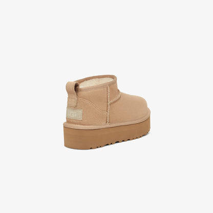 Ugg Classic Ultra Mini Platform Çocuk Krem Bot