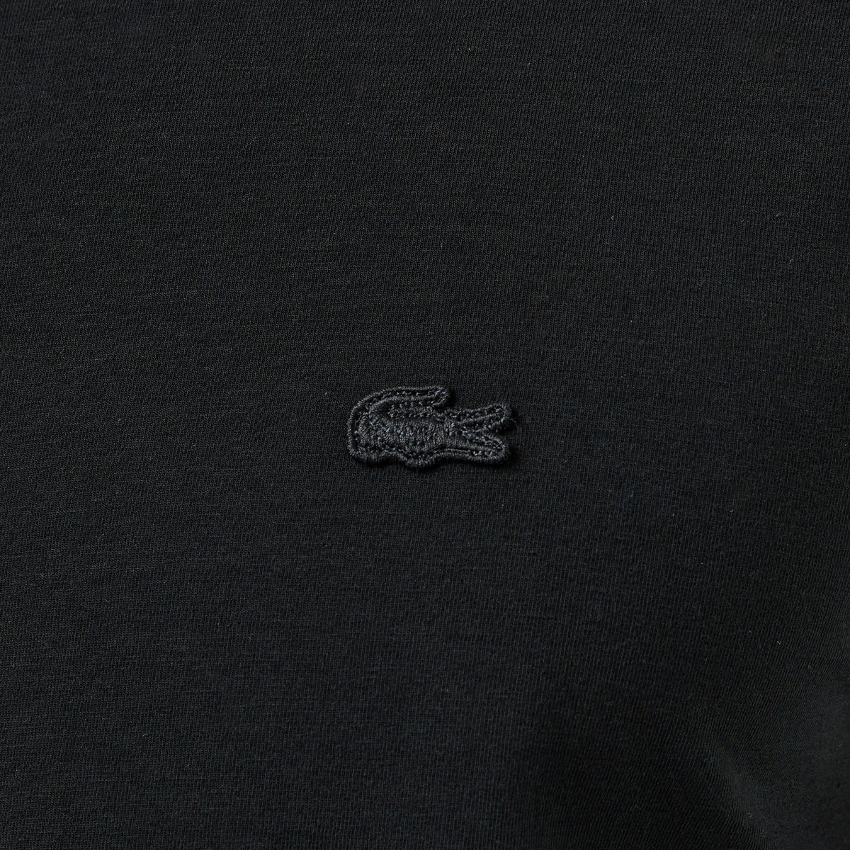 Lacoste Erkek Slim Fit Bisiklet Yaka Siyah T-shirt