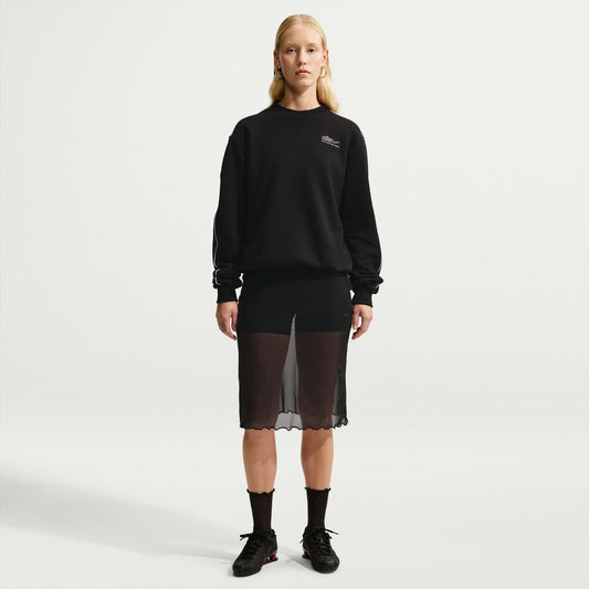 Nike Studio Fleece Kadın Siyah T-shirt