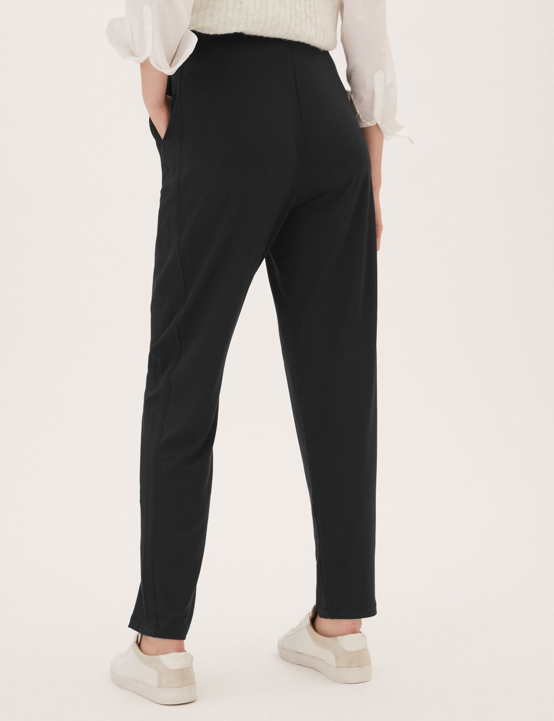 Tapered Fit Örme Pantolon