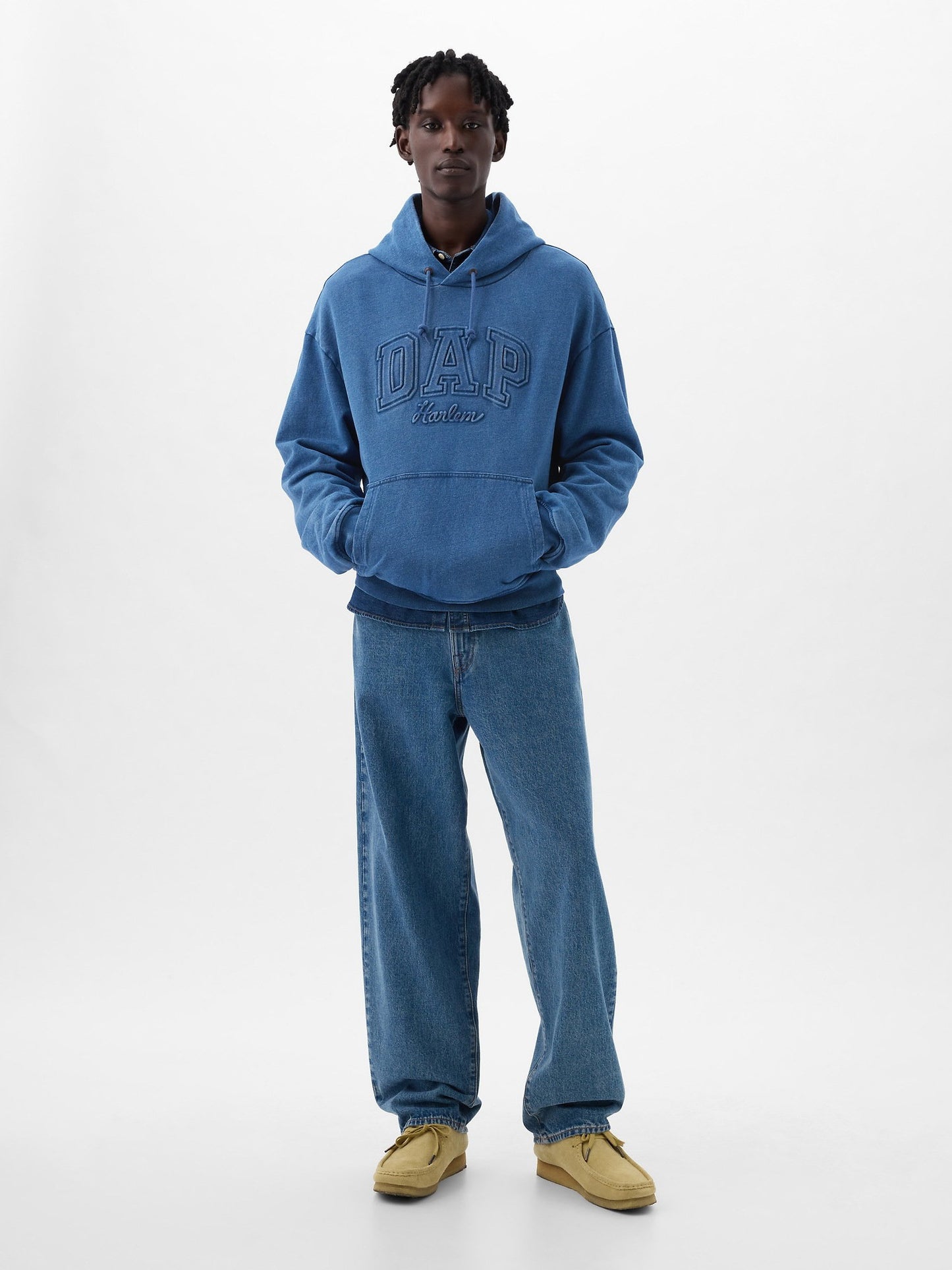 Mavi Dap × Gap Denim Logo Sweatshirt