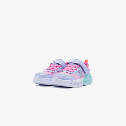Skechers Heart Lights - Heart Jewels Bebek Gri Spor Ayakkabı