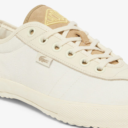 Lacoste Backslam Erkek Krem Sneaker