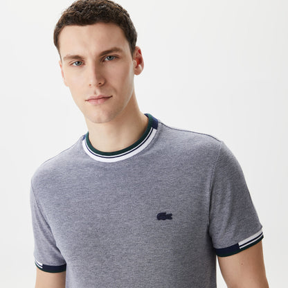 Lacoste Erkek Regular Fit Bisiklet Yaka Lacivert T-shirt