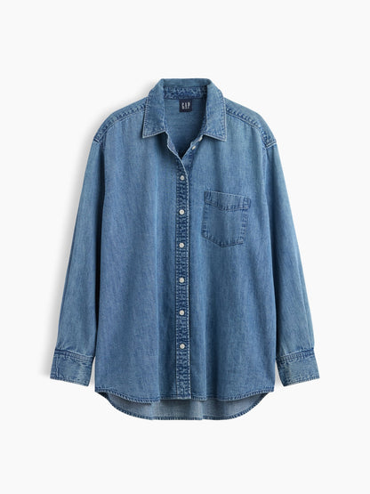 Mavi Denim Big Gömlek