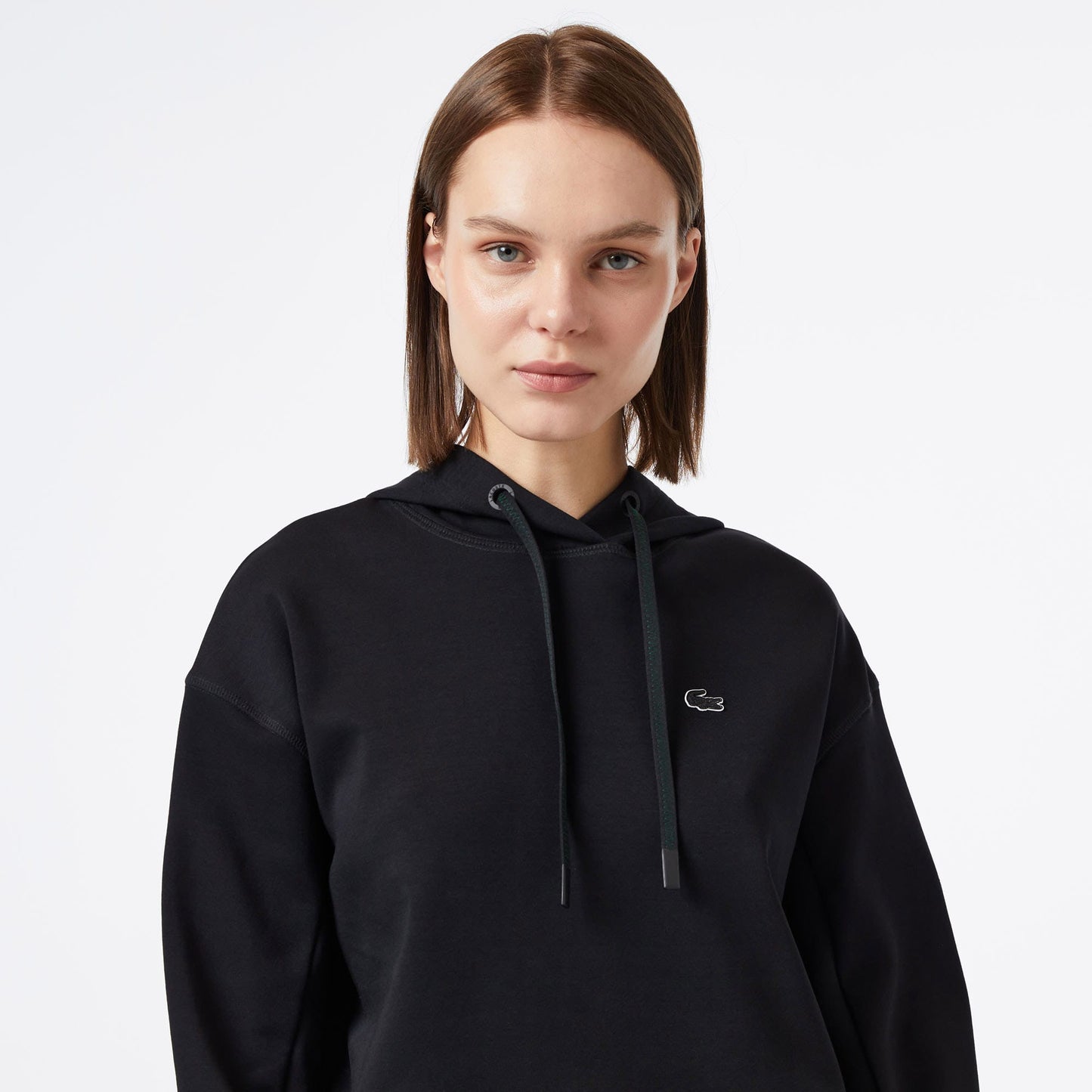 Lacoste Classic Kadın Siyah Hoodie