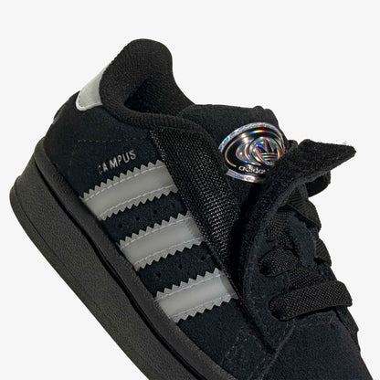 Adidas Campus 00s Led Lights Comfort Elastic Lace Çocuk Siyah Spor Ayakkabı