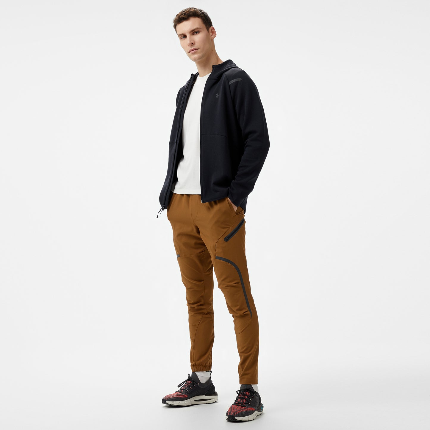 Under Armour Unstoppable Cargo Erkek Kahverengi Eşofman Altı