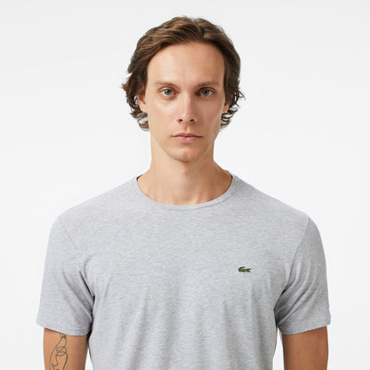 Lacoste Regular Fit Erkek Gri Tişört