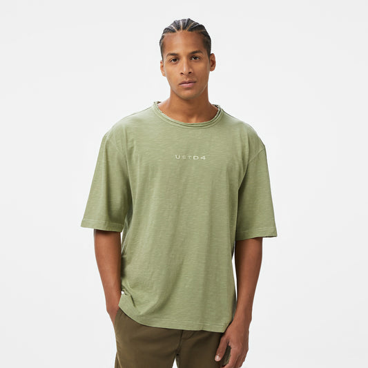 United4 Erkek Haki T-shirt