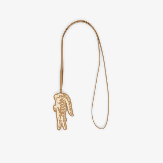 Lacoste L Charms Unisex Bej Anahtarlık