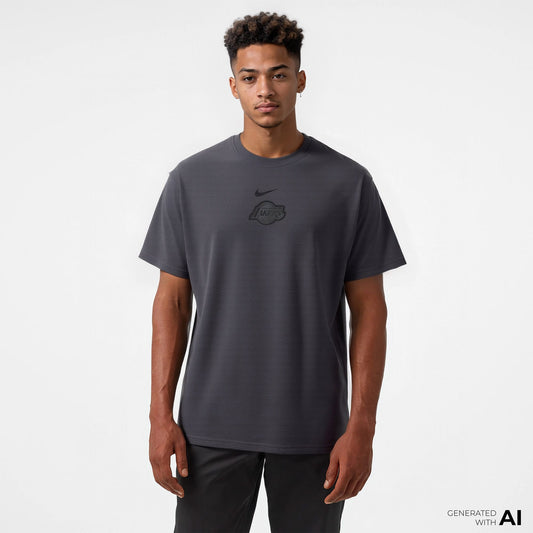 Nike Los Angeles Lakers Premium Essentials Siyah Erkek T?shirt