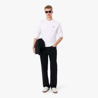 Lacoste Classic Fit Erkek Beyaz T-shirt