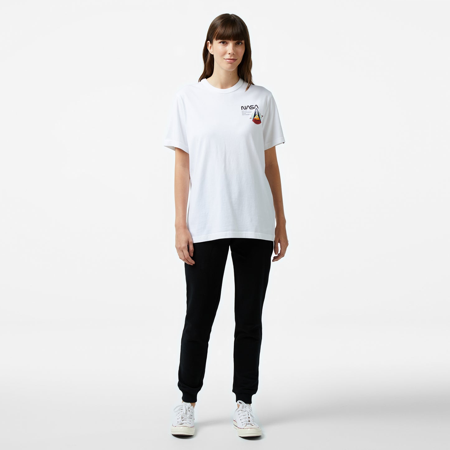 Alpha Industries  Columbia Sts-1 Unisex Beyaz T-shirt