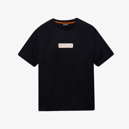 Napapijri S-sol Erkek Siyah T-shirt