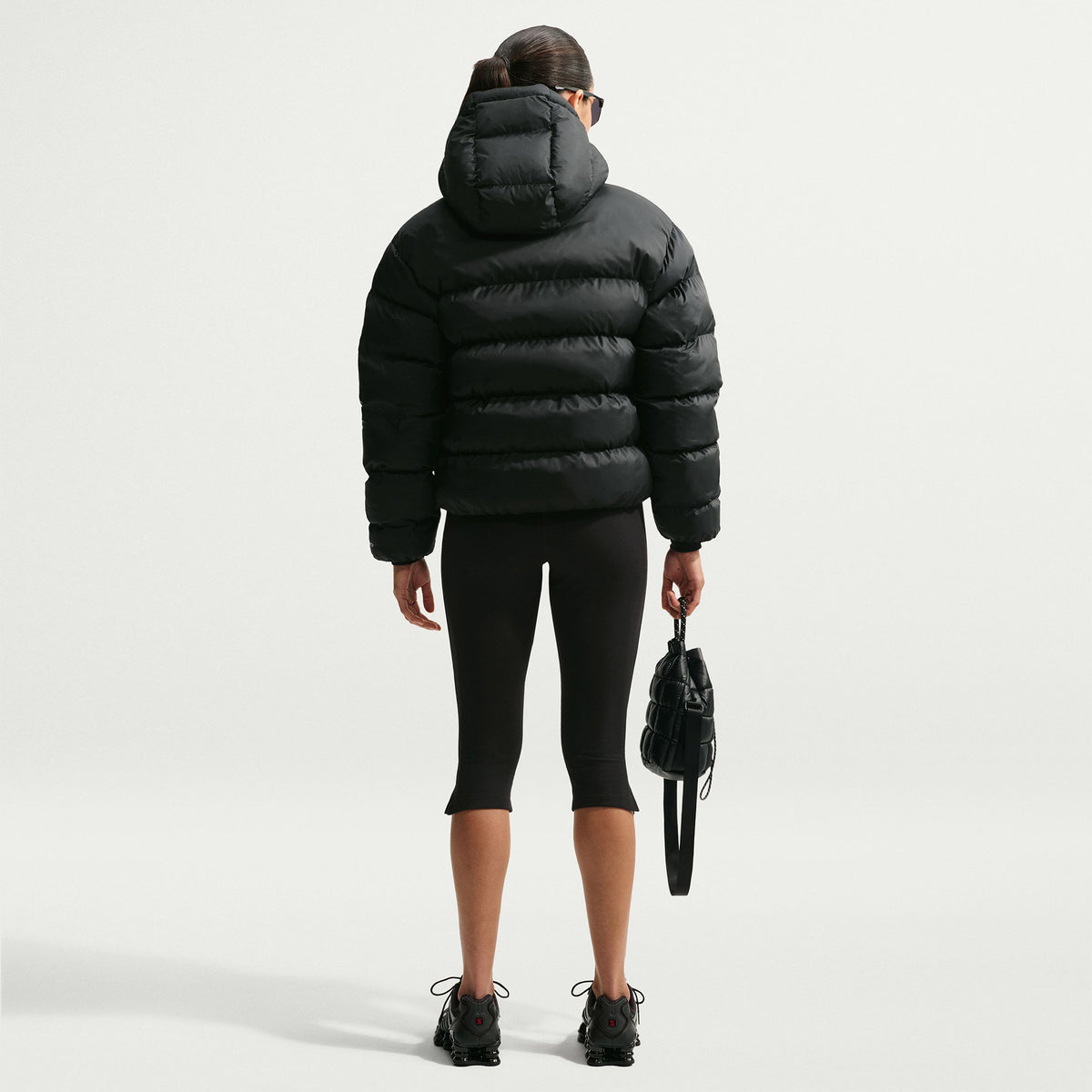 Nike Classic Therma-fit Kadın Siyah Mont