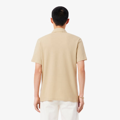 Lacoste Classic Fit Erkek Bej Polo