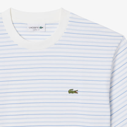 Lacoste Classic Fit Erkek Beyaz T-shirt