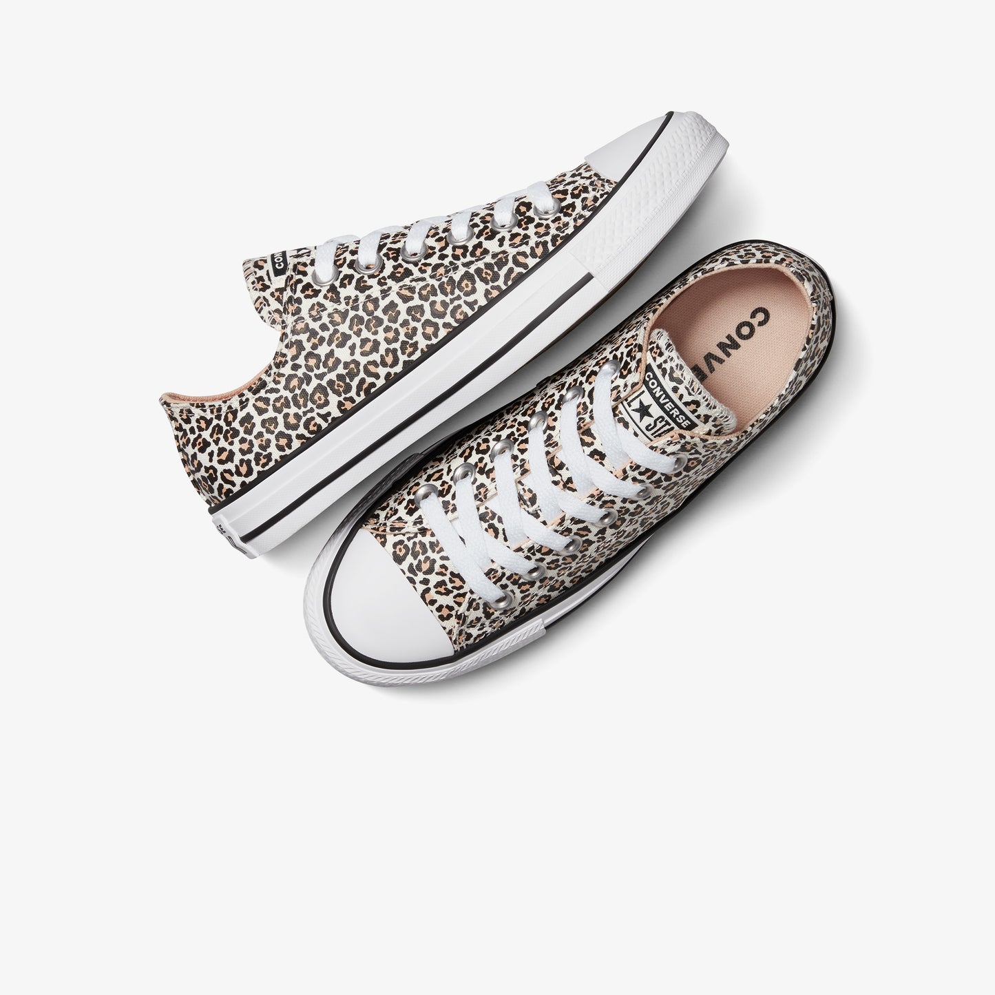 Converse Chuck Taylor All Star Leopard Kadın Siyah Sneaker
