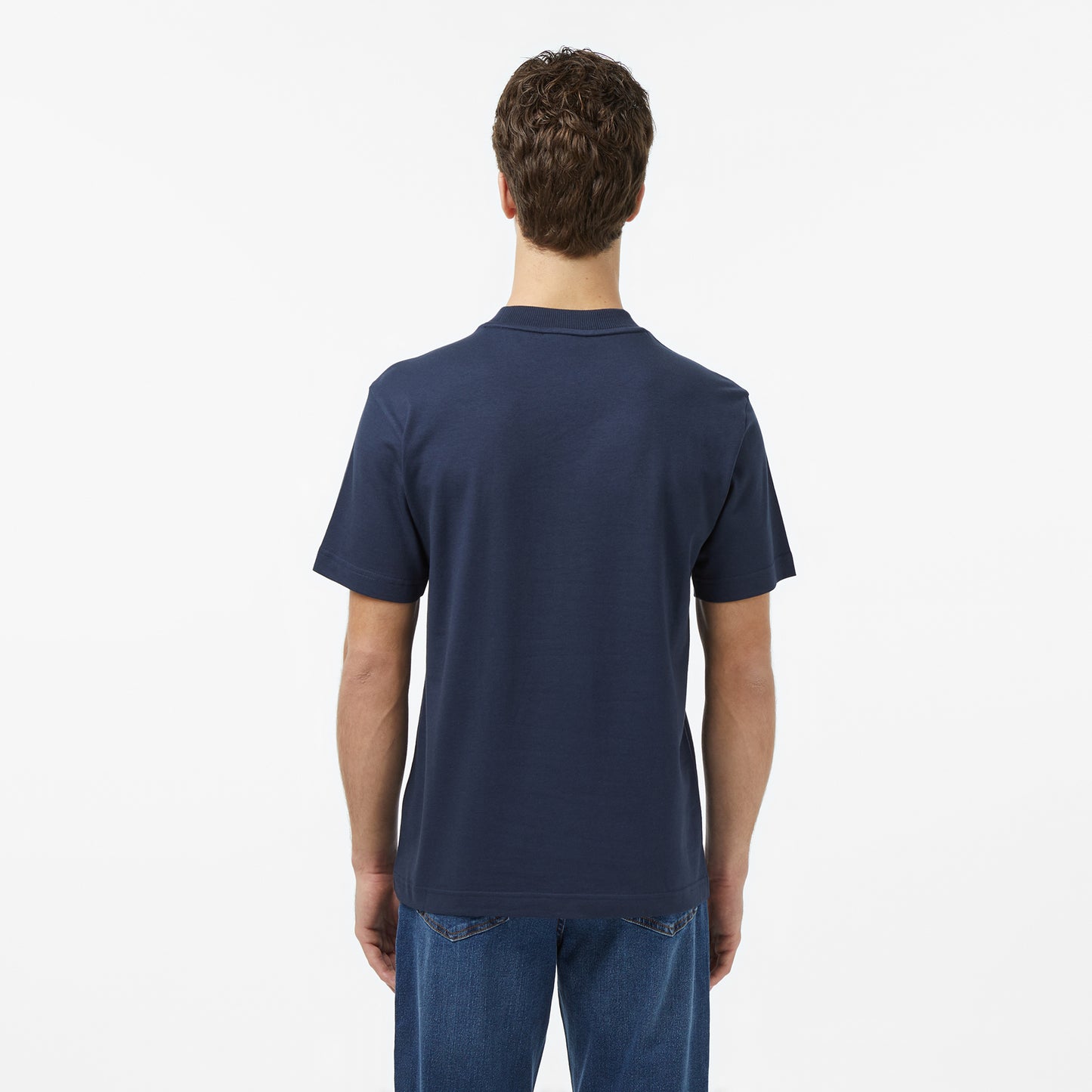 Lacoste Erkek Relaxed Fit Bisiklet Yaka Lacivert T-shirt