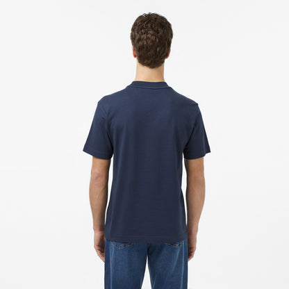 Lacoste Erkek Relaxed Fit Bisiklet Yaka Lacivert T-shirt