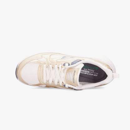 Skechers Edgeride Kadın Natürel/gold Spor Ayakkabı