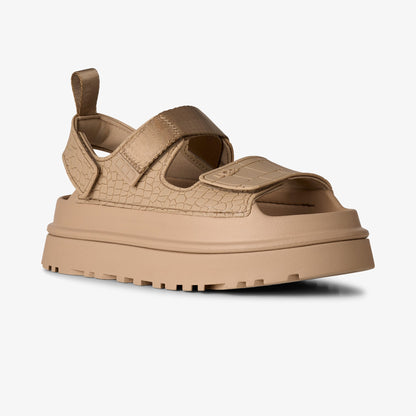 Ugg Goldenglow Embossed Kadın Krem Sandalet
