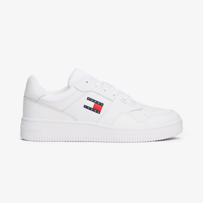 Tommy Hilfiger Retro Basket Essentials Unisex Beyaz Spor Ayakkabı