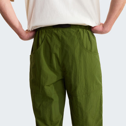 The North Face Red Box Nylon Belted Erkek Yeşil Pantolon