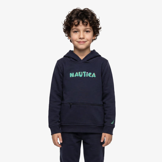 Nautica Knit Active Top Çocuk Lacivert Sweatshirt