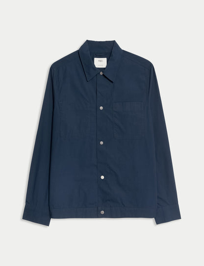 %100 Pamuklu Overshirt Gömlek