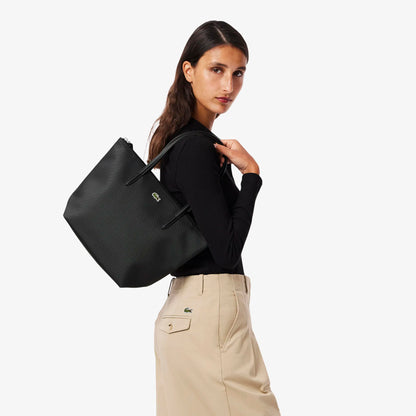 Lacoste Small L.12.12 Kadın Siyah Omuz Çantası